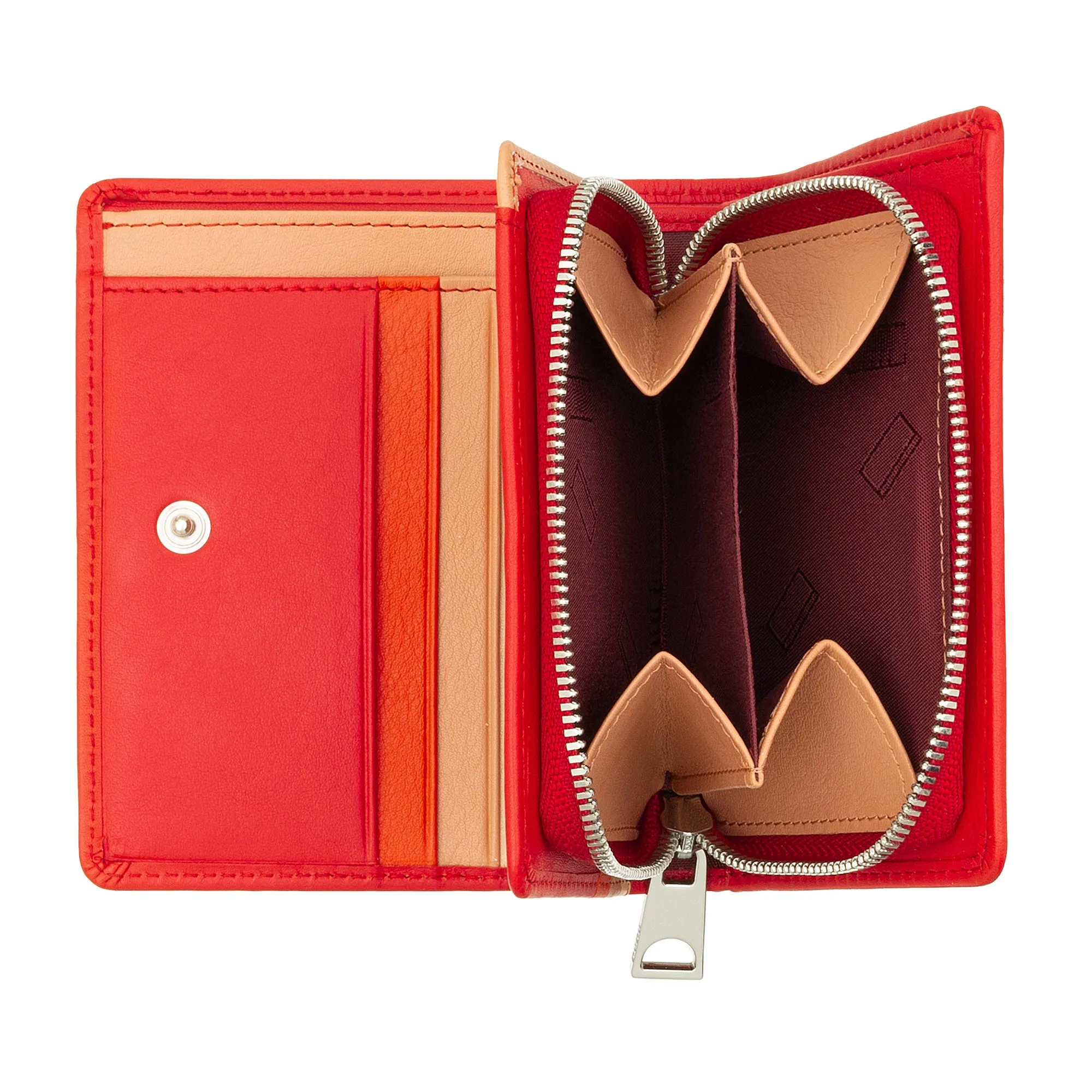 DUDU WOMEN SMALL WOMEN OF COLORED SKIN CABLE CARDS AND CARDS WITH LAWSTEET ZIP and button