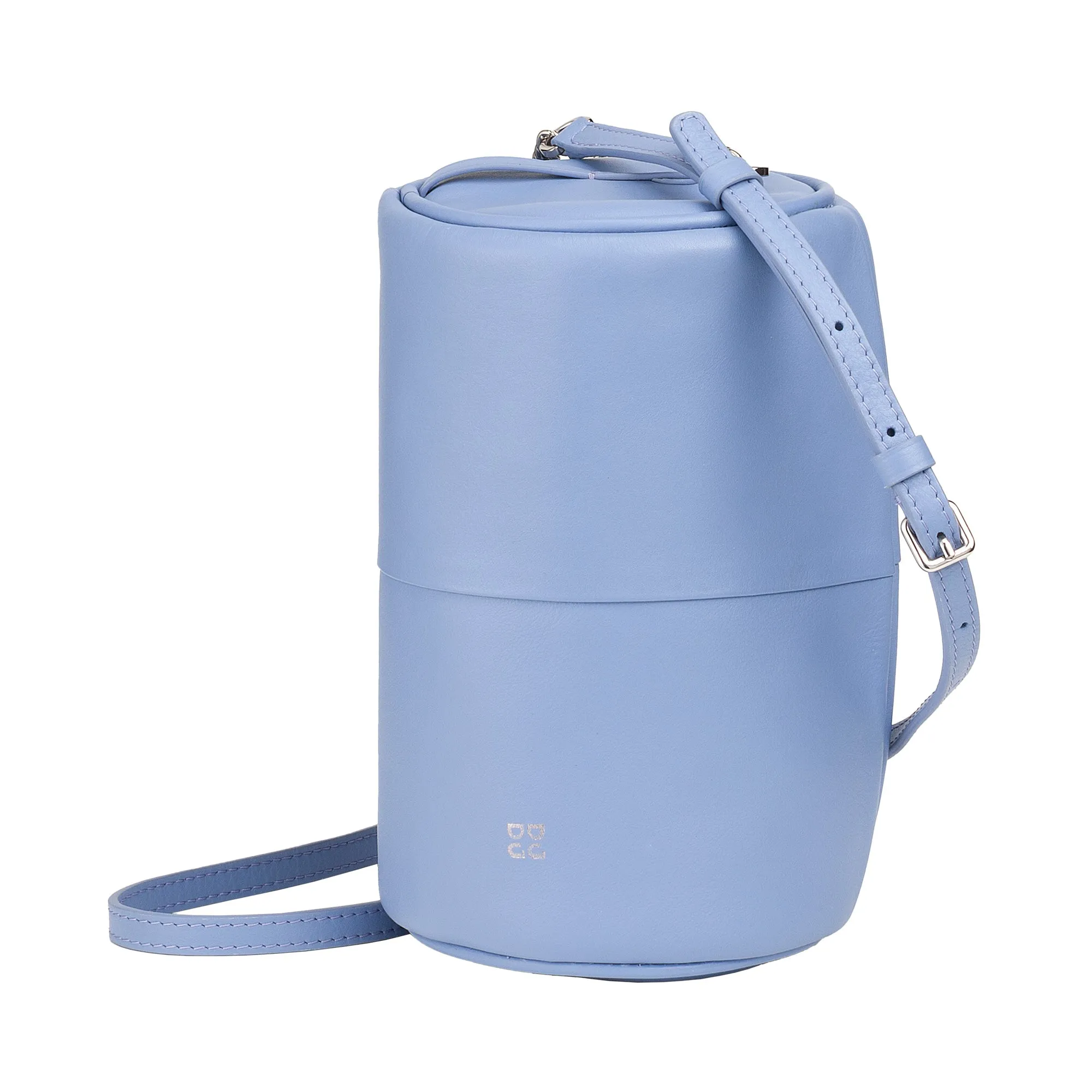 DUDU Women's Women's Leather Bag, shoulder bag with chain and leather, small fashion cylinder bag elegant with zipper