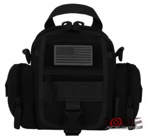 East West USA Tactical Multi Molle Assault Sling Utility Bag RT527 BLACK
