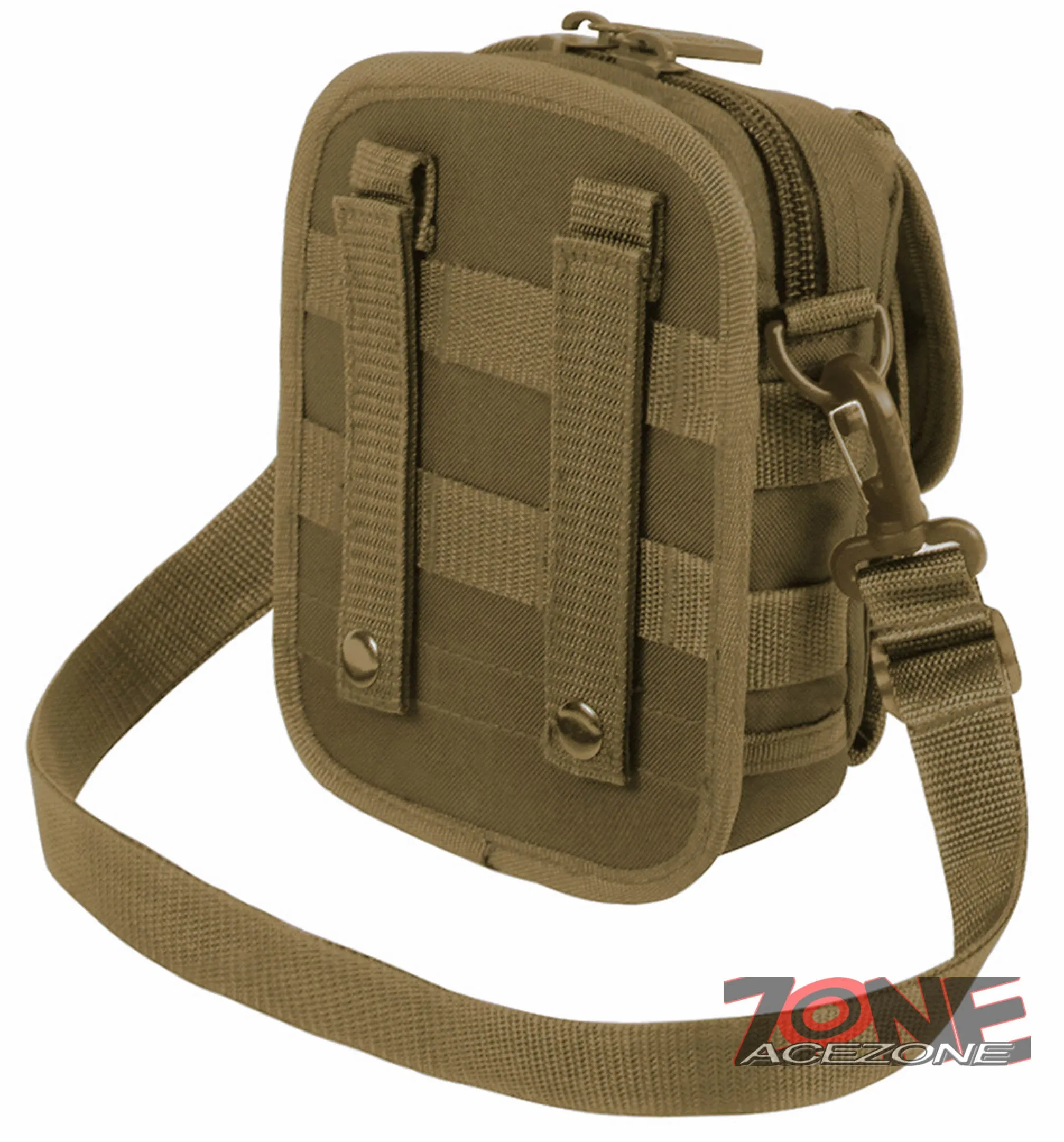 East West USA Tactical Pouch Waist Belt Utility shoulder Bag RT520 TAN