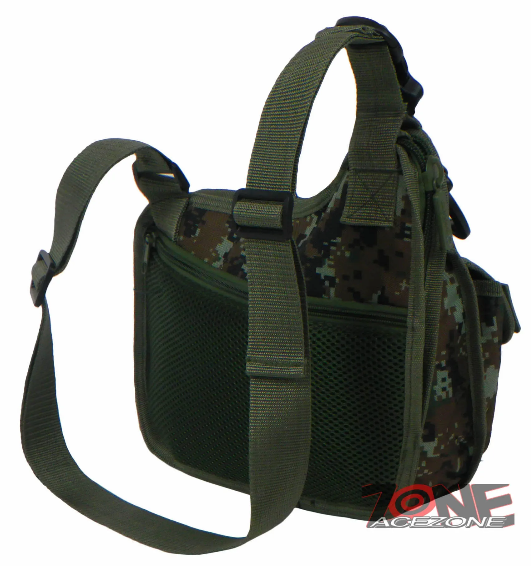 East West USA Tactical Shoulder Sling Trail Walker Utility Bag RTC518 TAN ACU