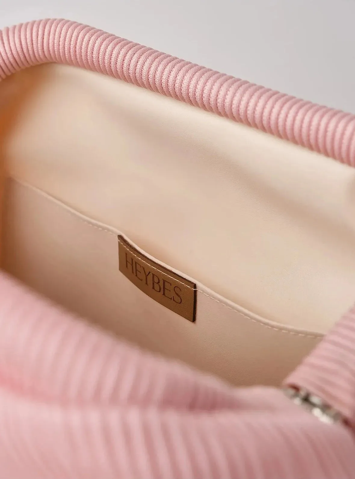 Elegant Yellow Pleated Clutch Handbag