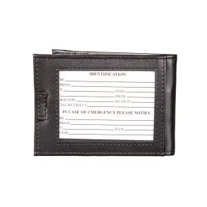 Evergreen Gifts,Front Pocket Wallet w/ RFID Blocking, Florida State University, Black,4x1x3.8 Inches