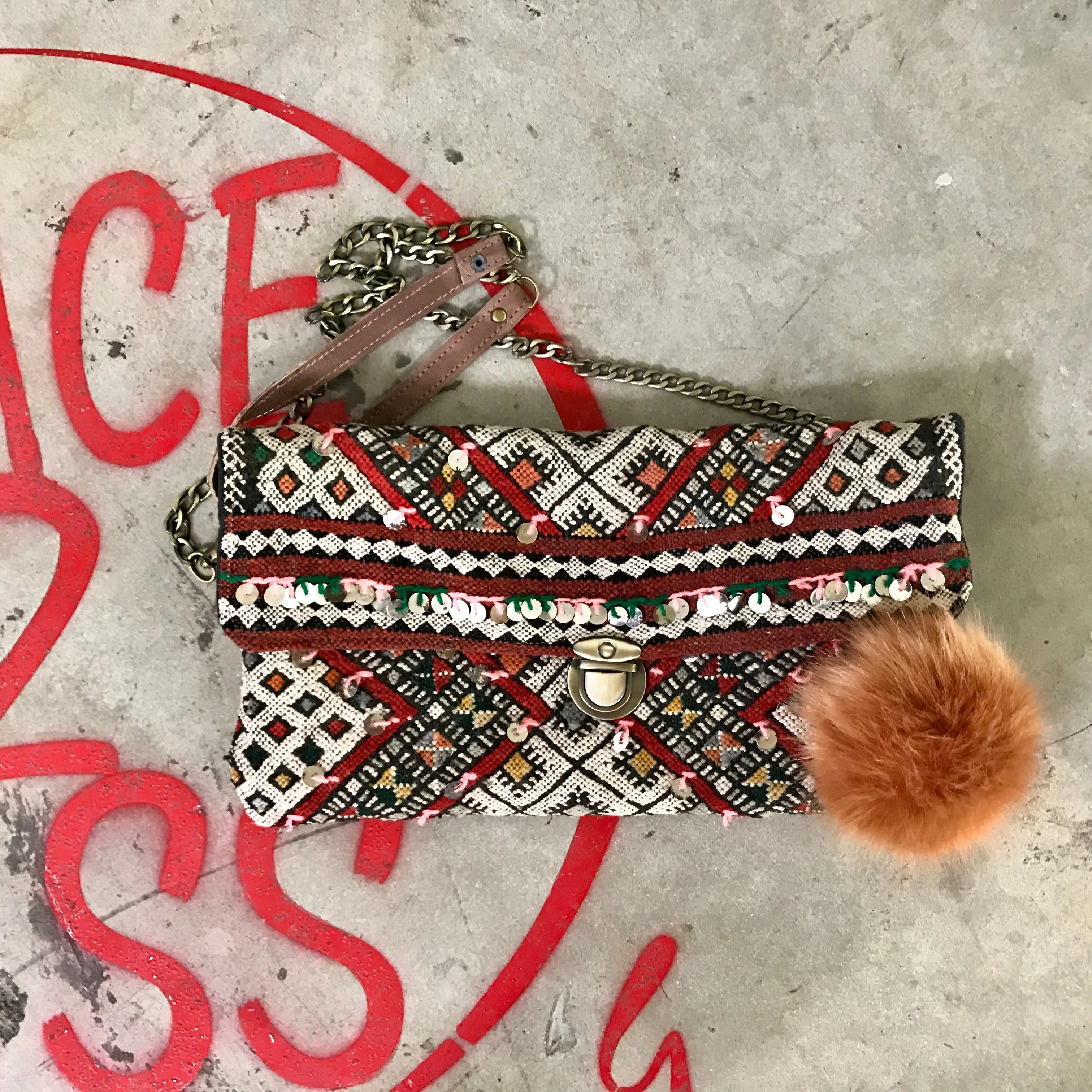 Fes Vintage Safi Clutch
