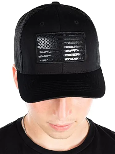 Fish Flag Trucker Hat by Funky Junque