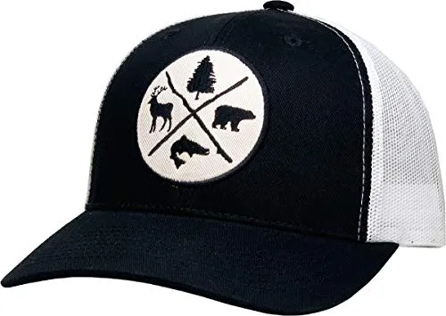 Fish Flag Trucker Hat by Funky Junque