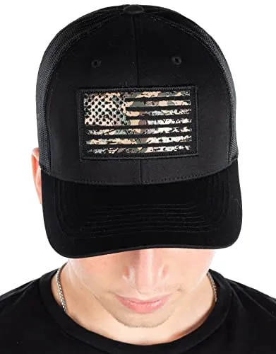 Fish Flag Trucker Hat by Funky Junque