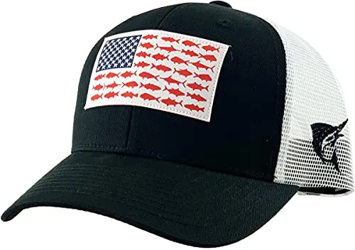Fish Flag Trucker Hat by Funky Junque