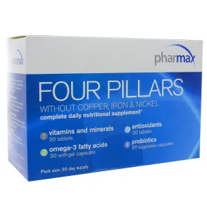 Four Pillars Daily Supplement w/o Cu,Fe,Ni