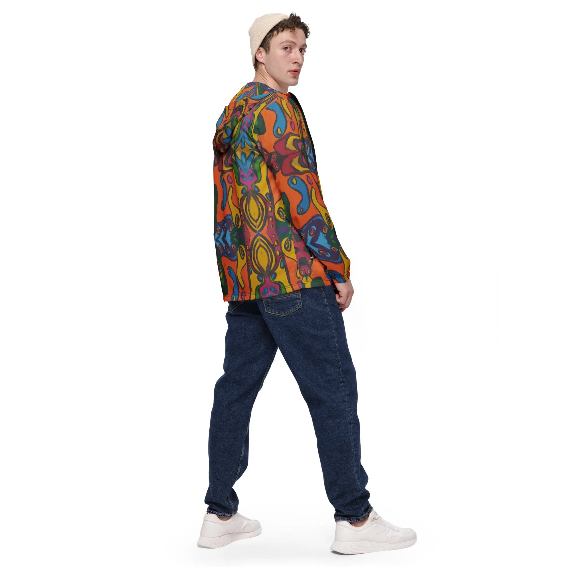 Funky Artist Men’s windbreaker