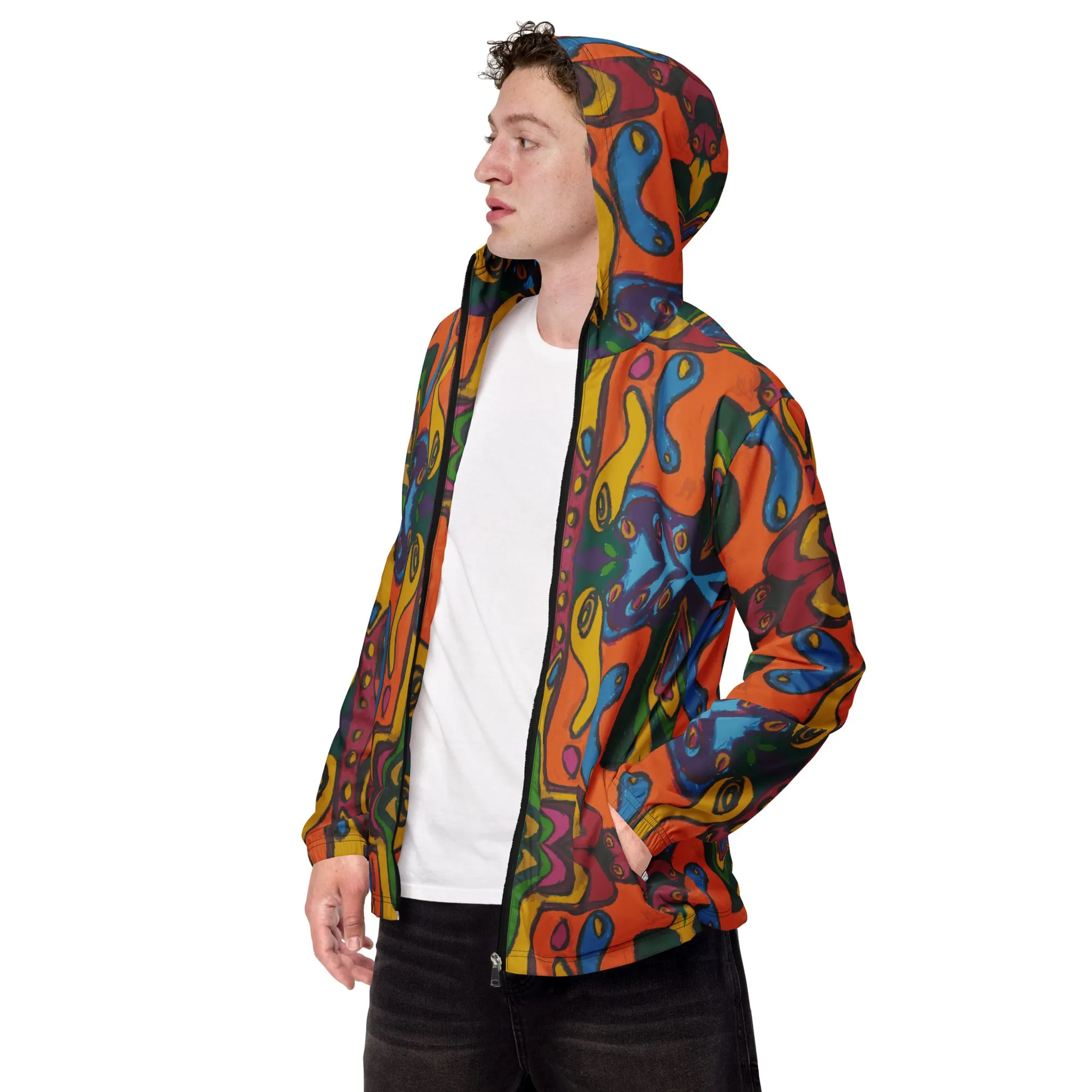 Funky Artist Men’s windbreaker
