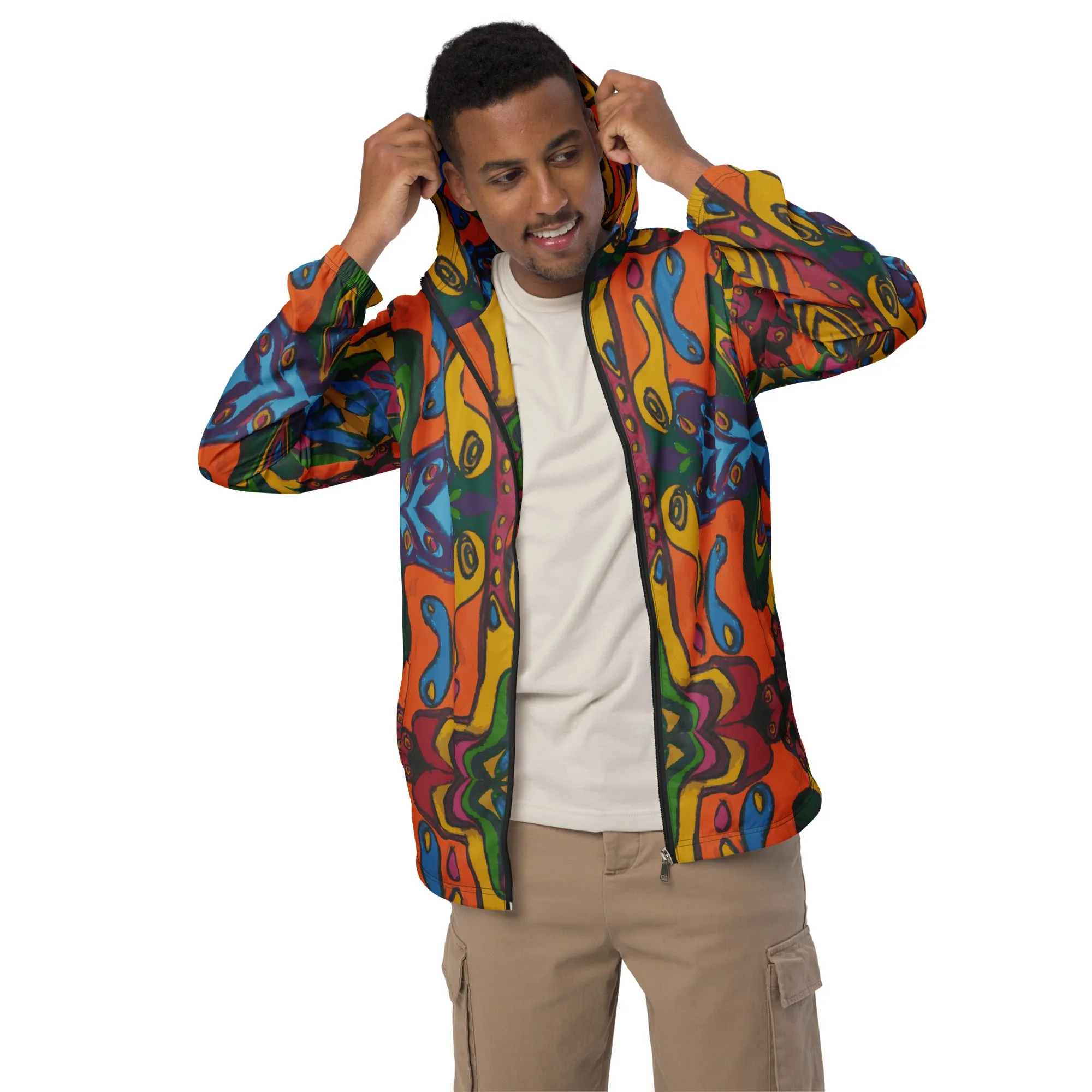 Funky Artist Men’s windbreaker