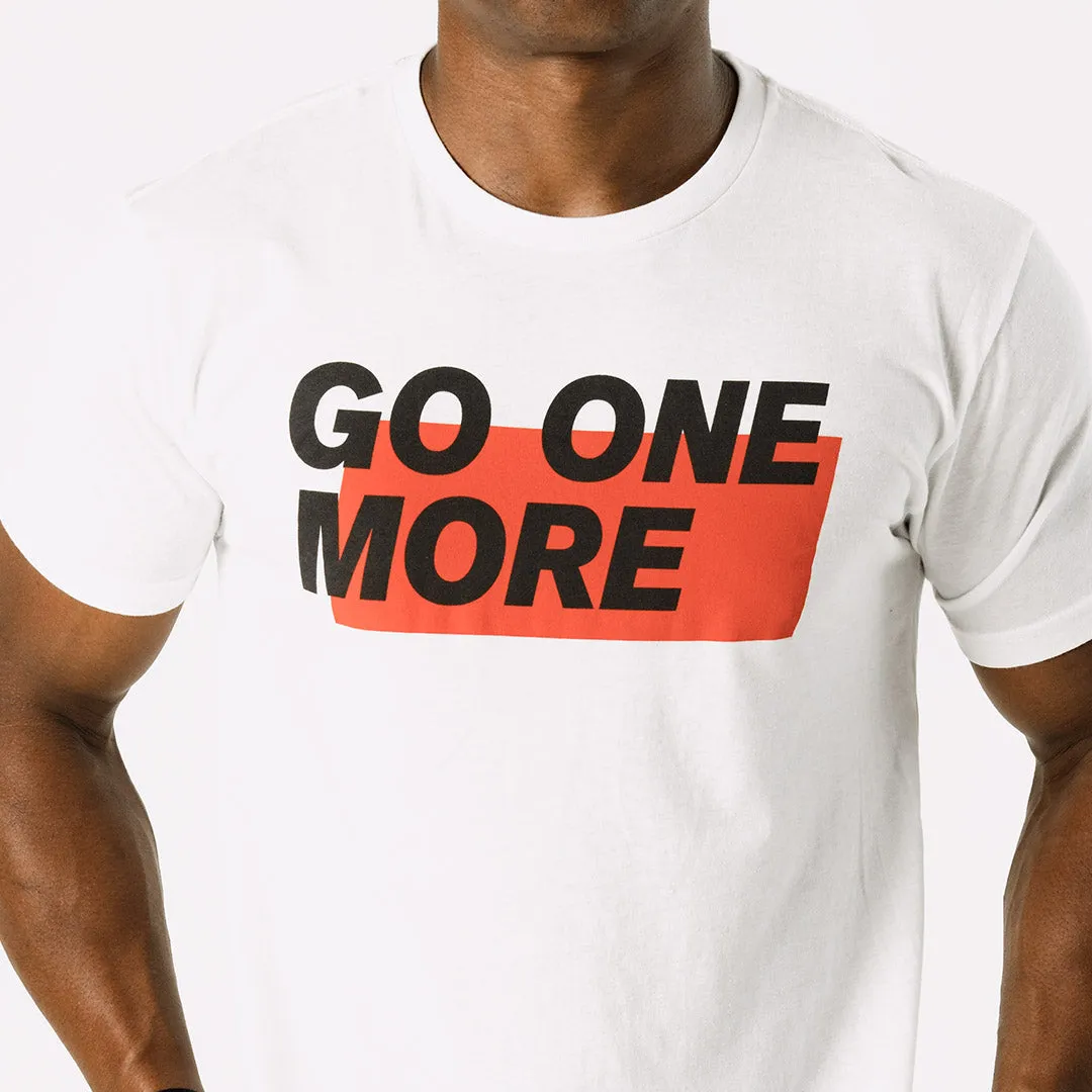 Go One More Tee / White