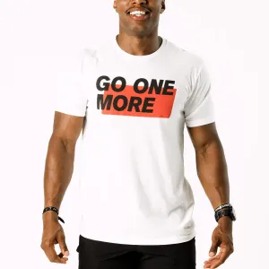 Go One More Tee / White