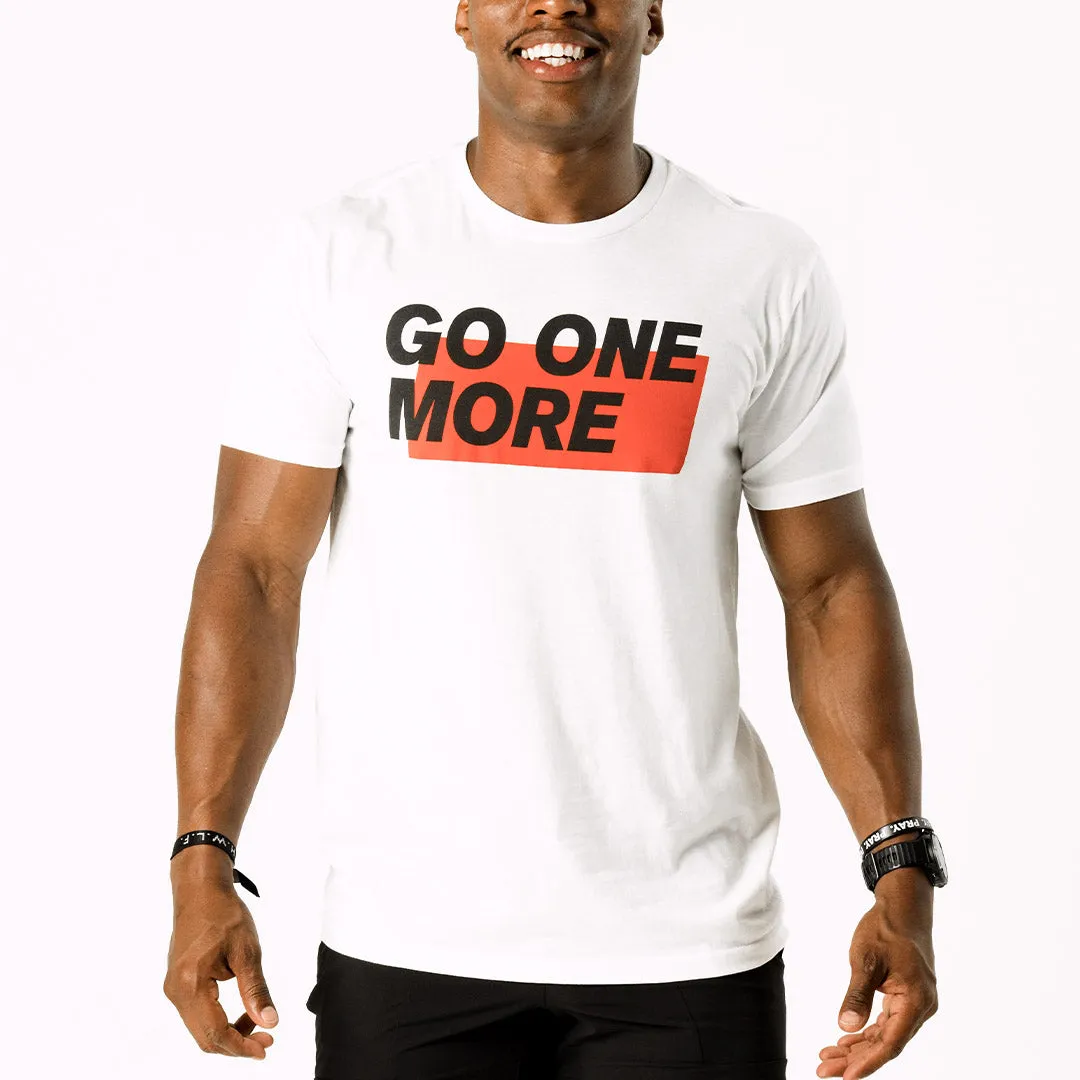 Go One More Tee / White
