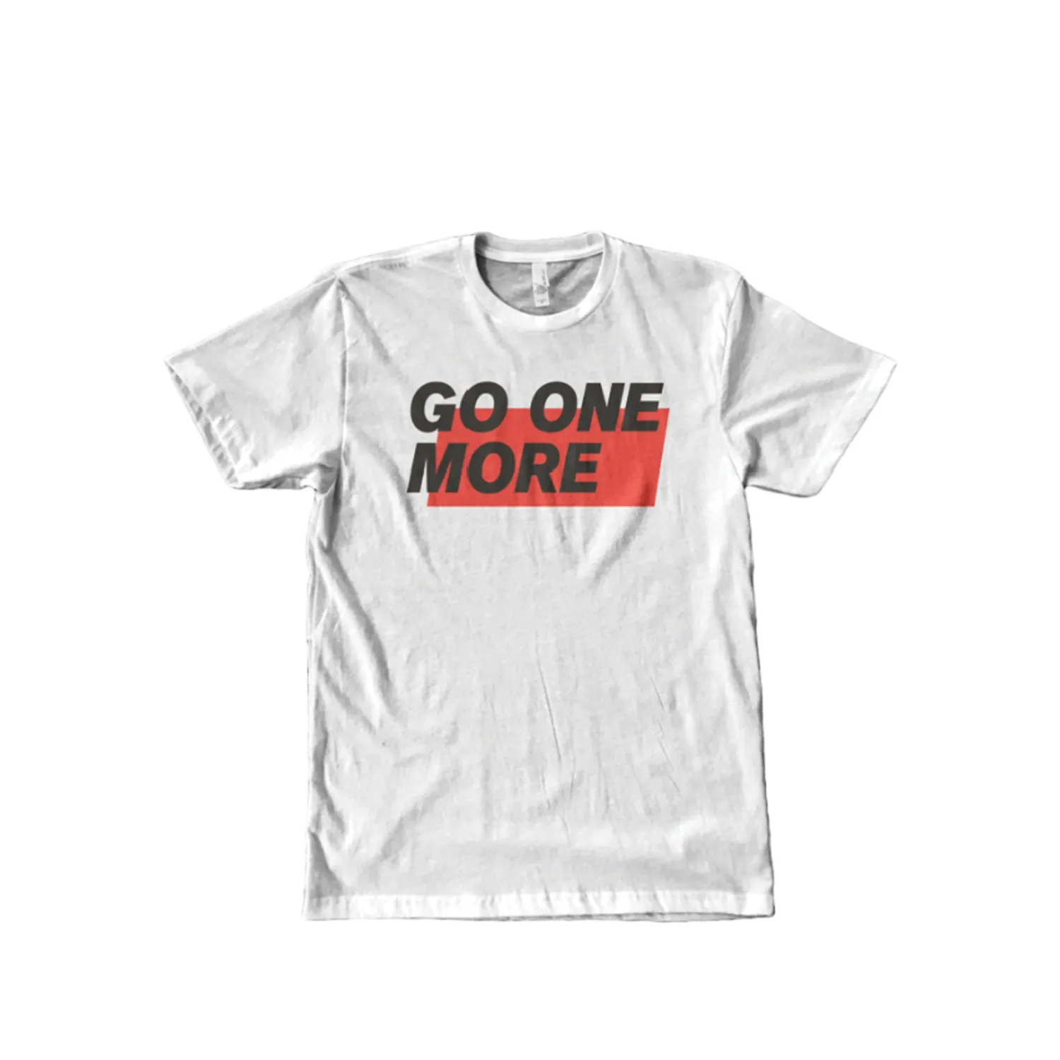 Go One More Tee / White