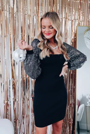 Gracie Chic Square Neck Mini Dress