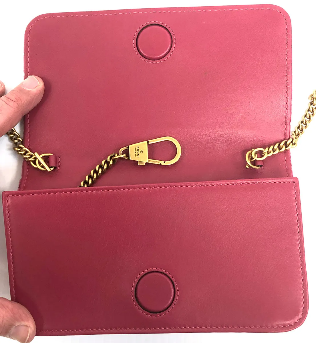 Gucci GG Marmont Velvet Small Shoulder Bag
