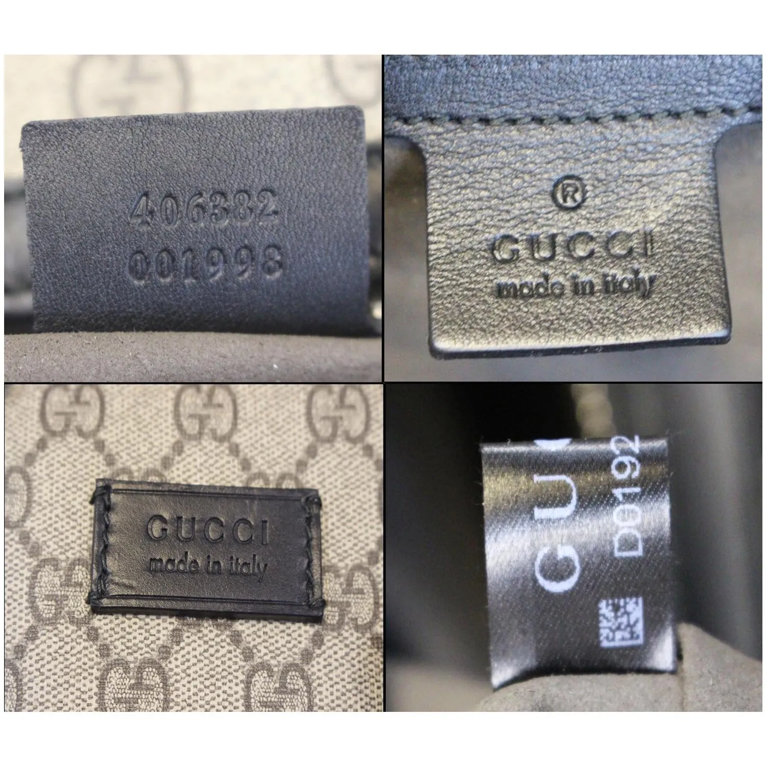GUCCI GG Supreme Duffle Carry-on Bag 406382 Beige