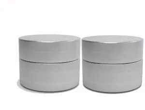 Herb Stash Jar | 2 Solid Aluminum Airtight Smell Proof Container #1 Best Way To Preserve Spices & Herbs
