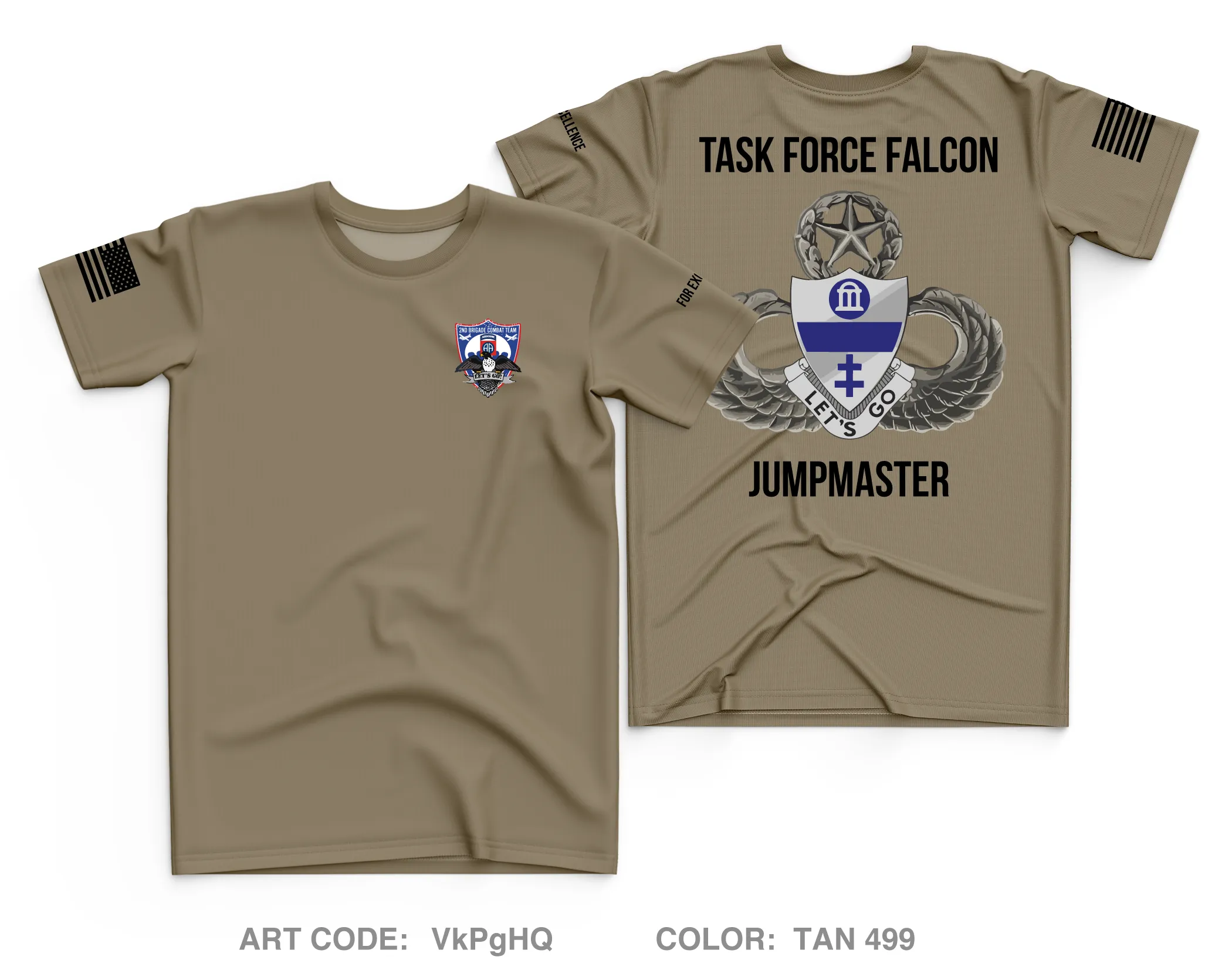 HHC, 2 BCT, 82ND ABN DIV Core Men's SS Flex Performance Tee - VkPgHQ