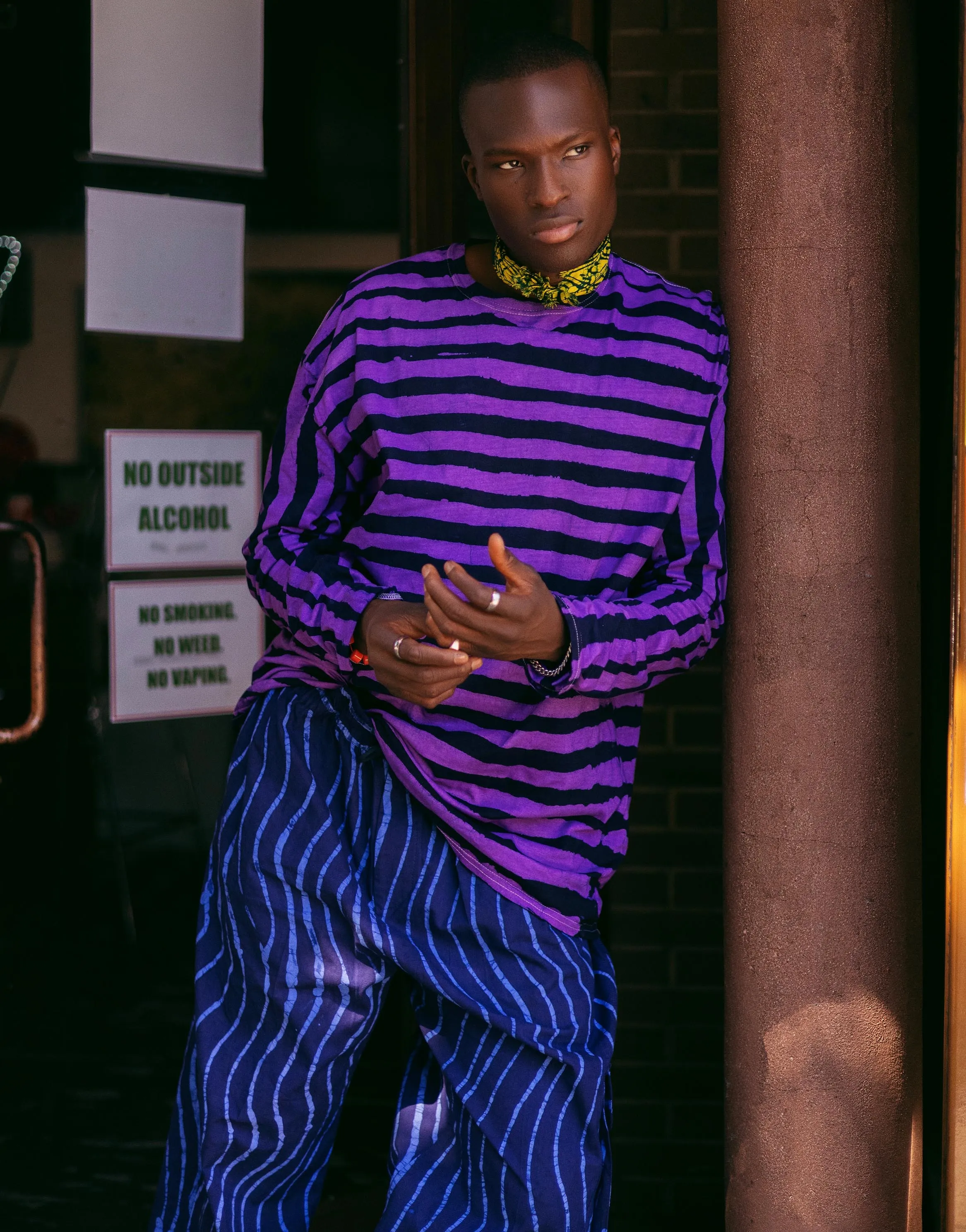 IJEBU LONG-SLEEVE TEE