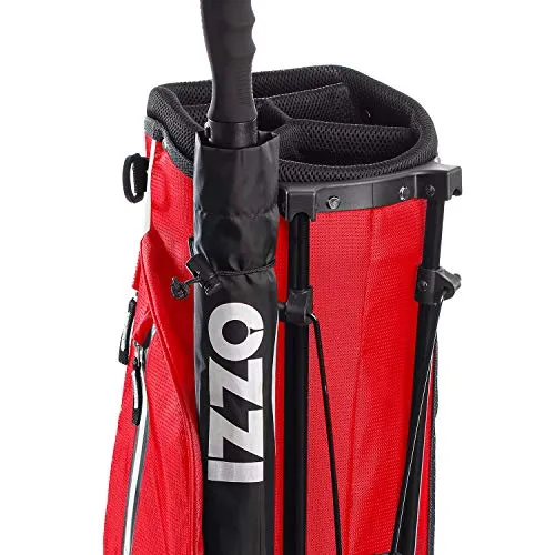 Izzo Ultra Lite Stand Bag, Red