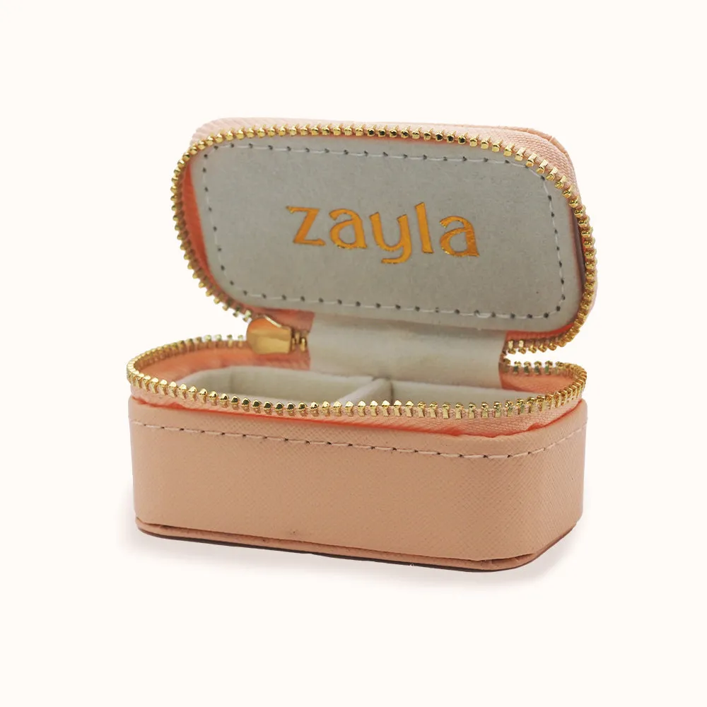 Jewelry Travel Case - Light Pink