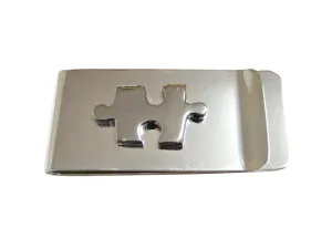 Jigsaw Puzzle Piece Money Clip