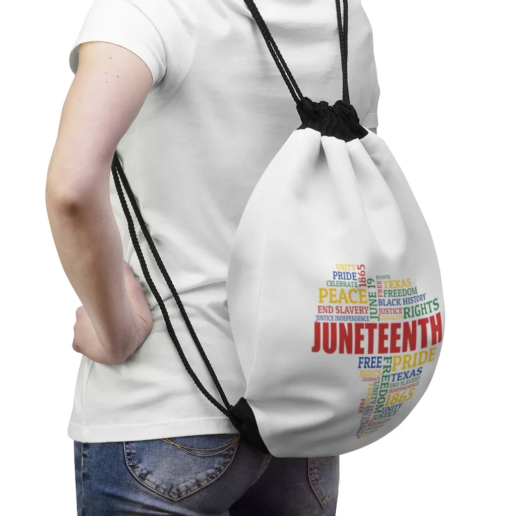 Juneteenth Drawstring Bag