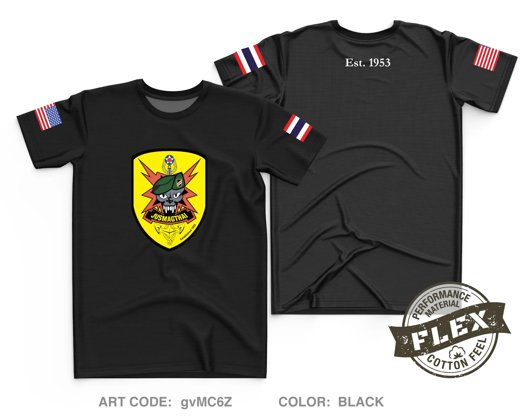 JUSMAGTHAI Core Men's SS Flex Performance Tee - gvMC6Z