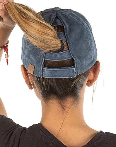 Ladder Back Ponycap by Funky Junque