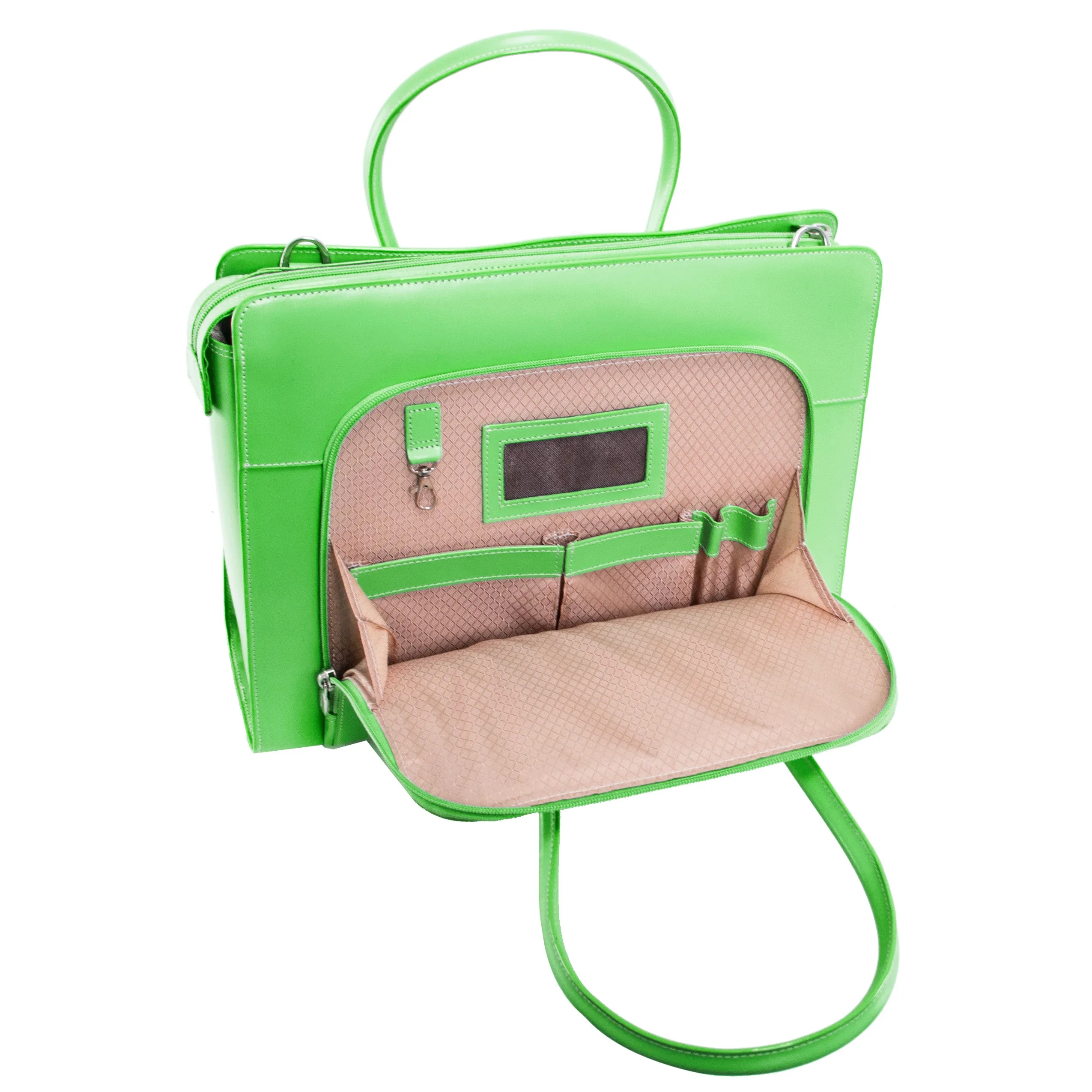 LAKE FOREST | 15” Leather Laptop Tote