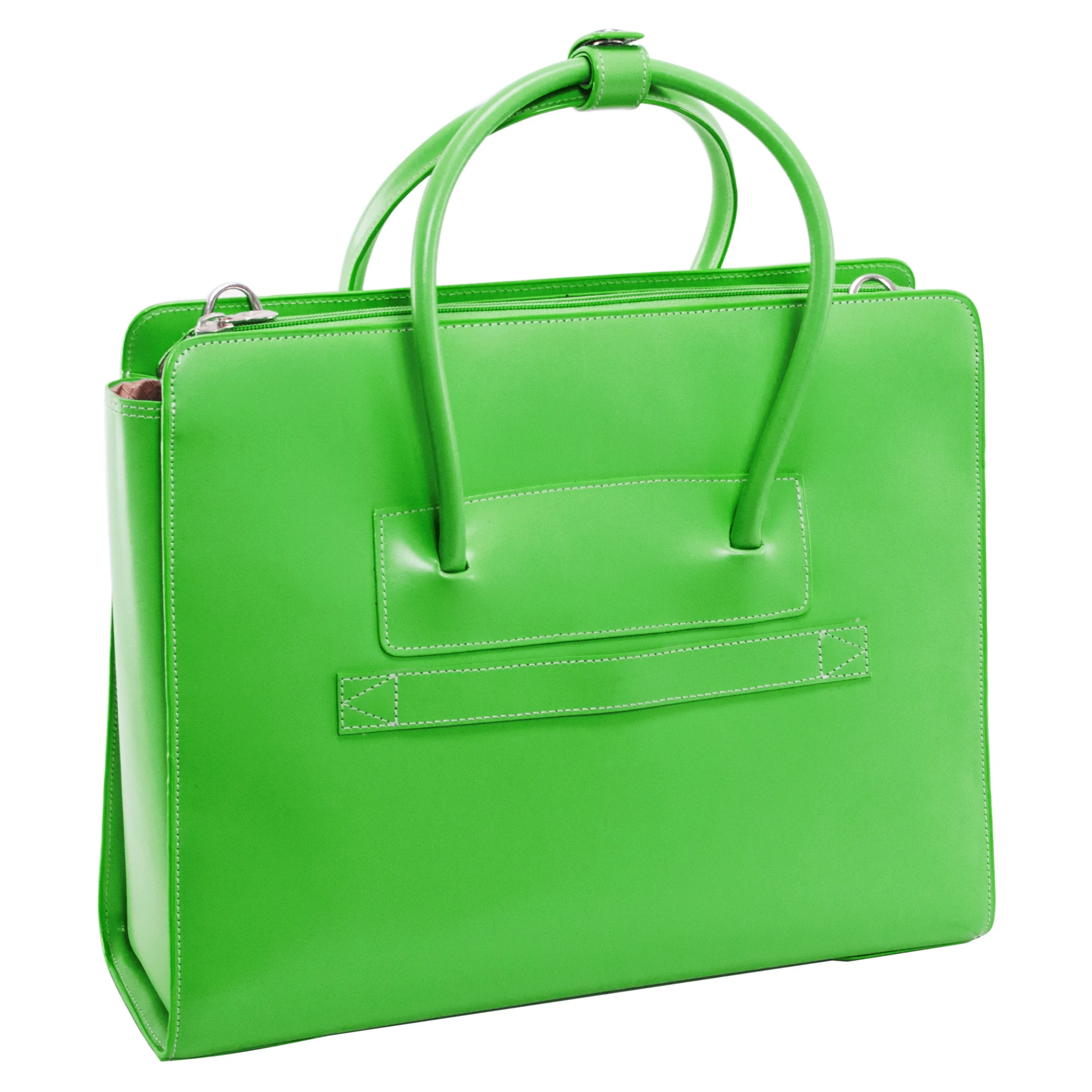 LAKE FOREST | 15” Leather Laptop Tote