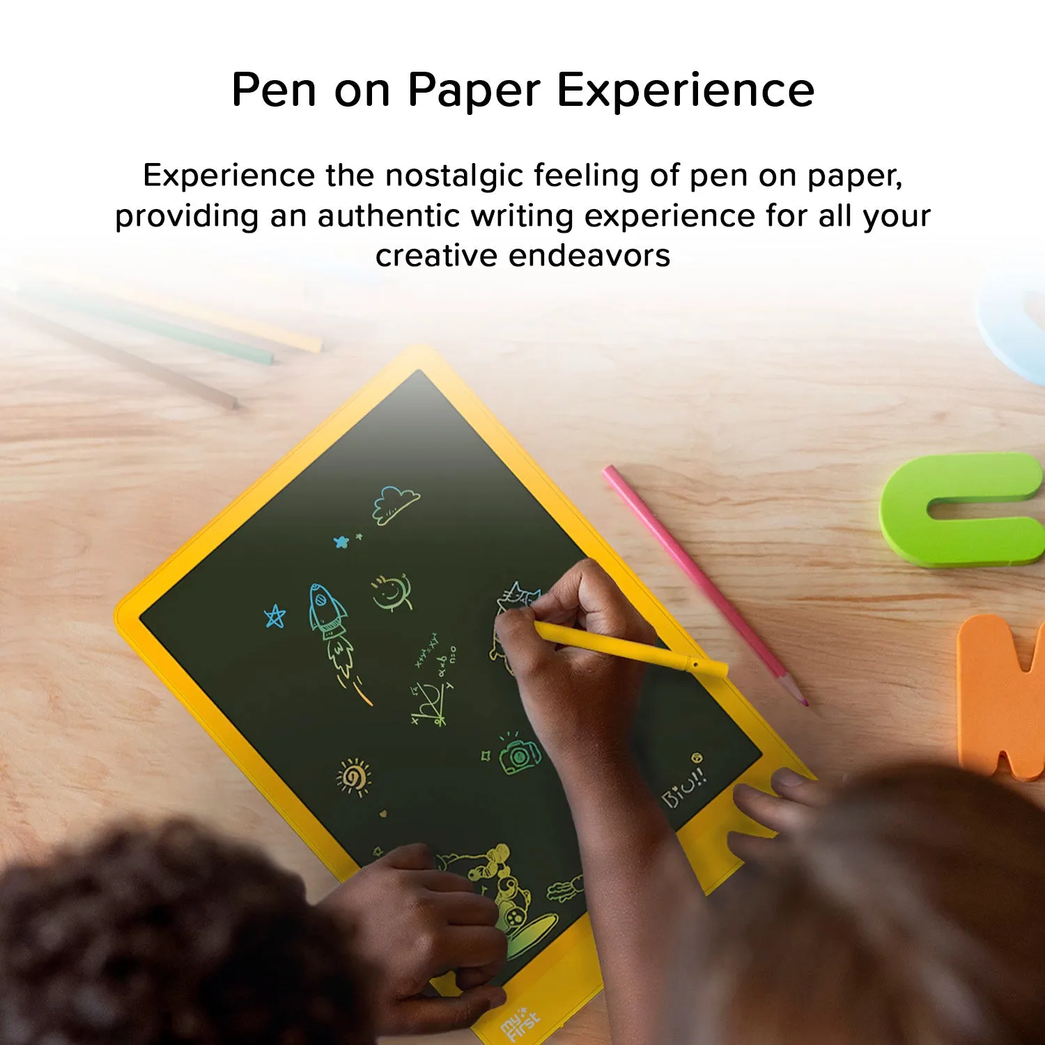 LCD Writing Tablet for Kids (10 Inches) | myFirst Sketch 3