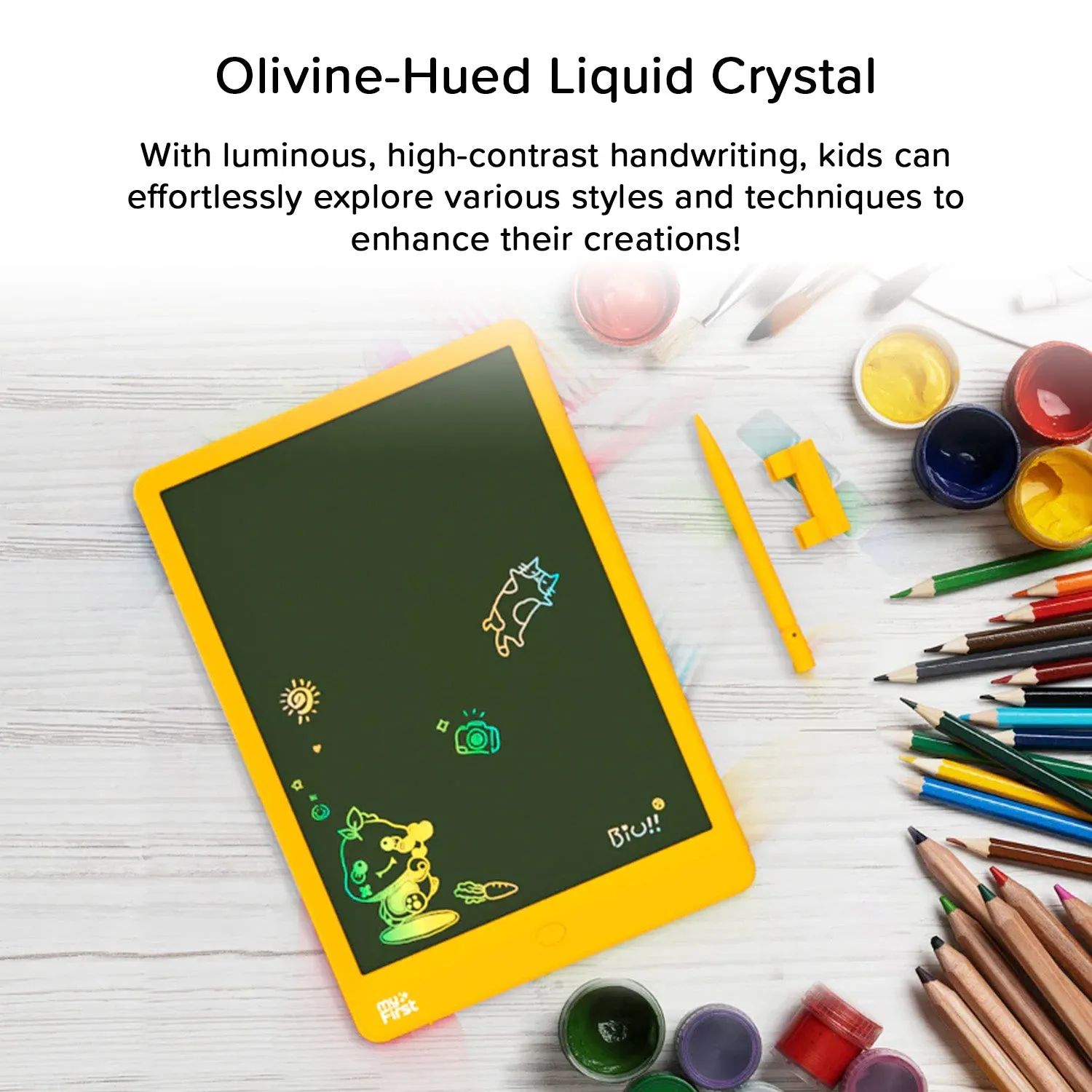 LCD Writing Tablet for Kids (10 Inches) | myFirst Sketch 3