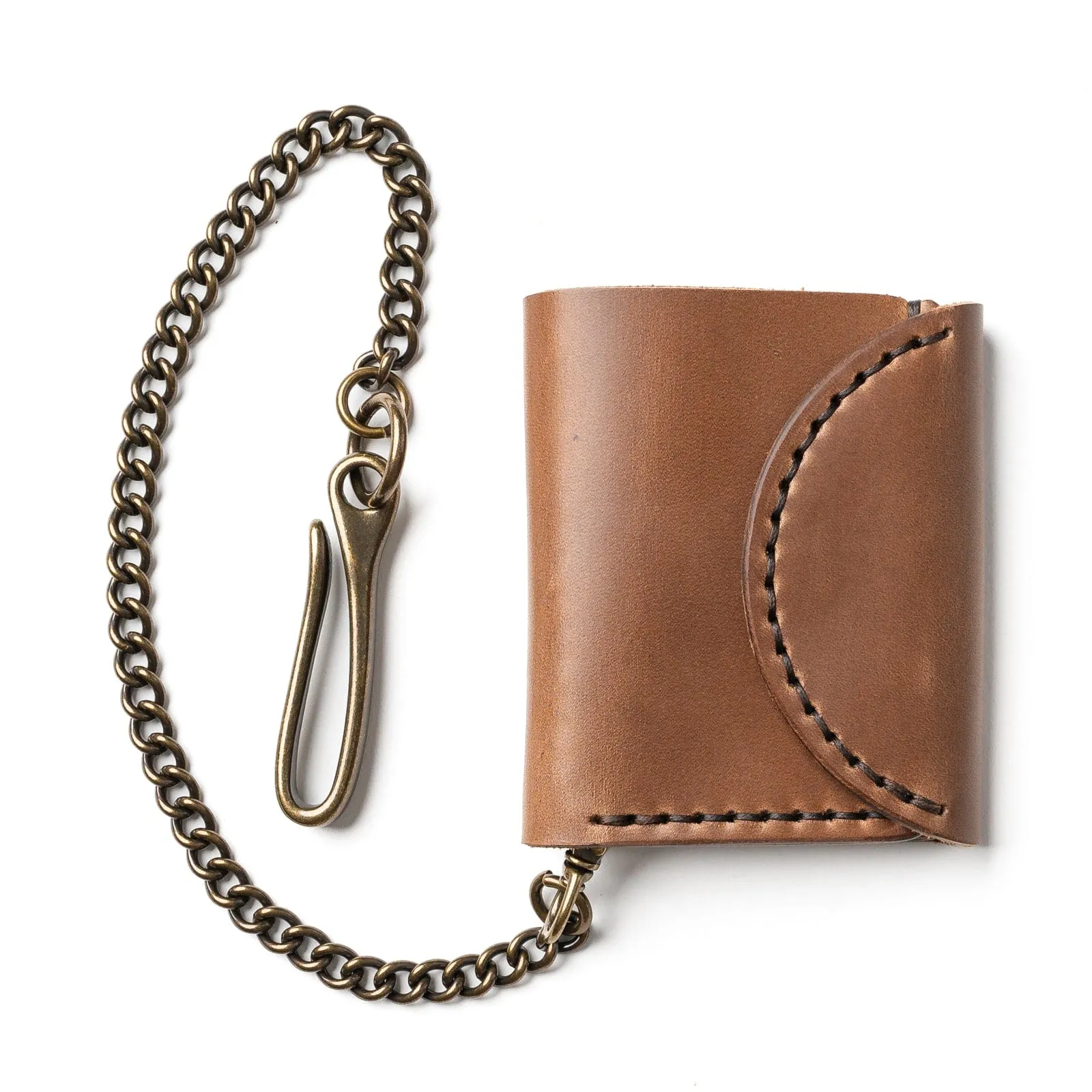 Leather Biker Wallet