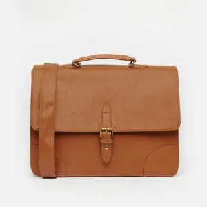 Leather Smart Satchel