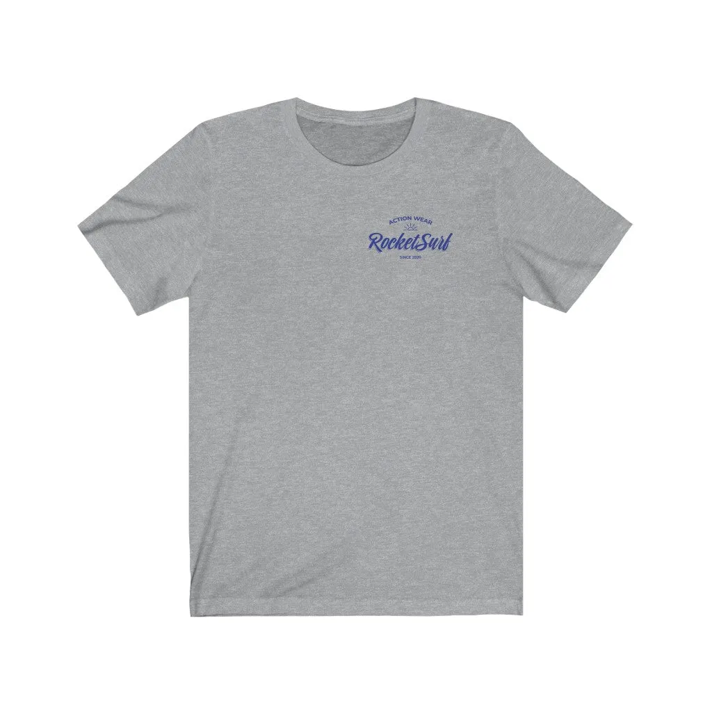 Life's A Beach Two-Sided Waves Unisex Short Sleeve Tee