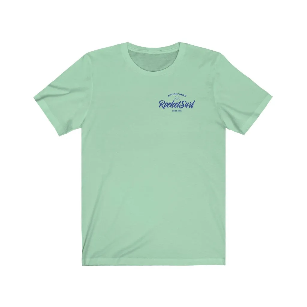 Life's A Beach Two-Sided Waves Unisex Short Sleeve Tee