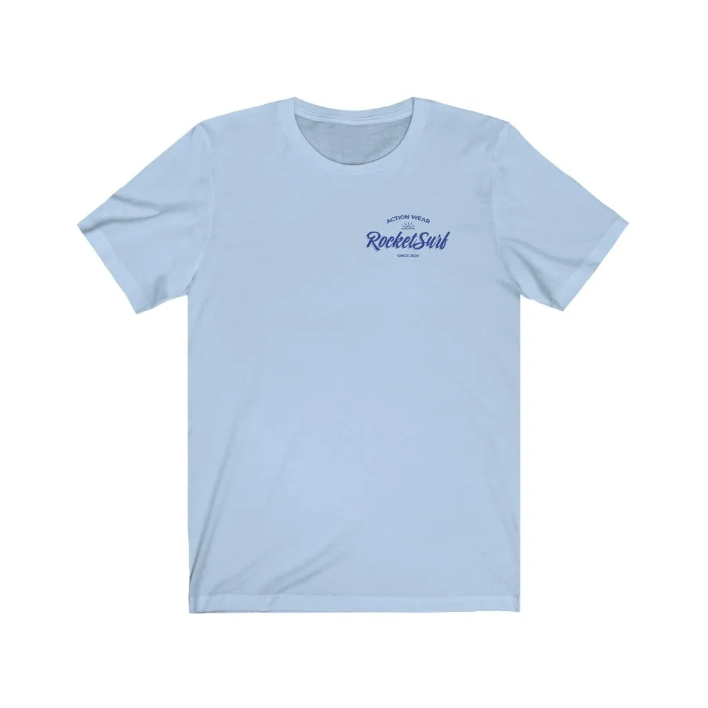 Life's A Beach Two-Sided Waves Unisex Short Sleeve Tee