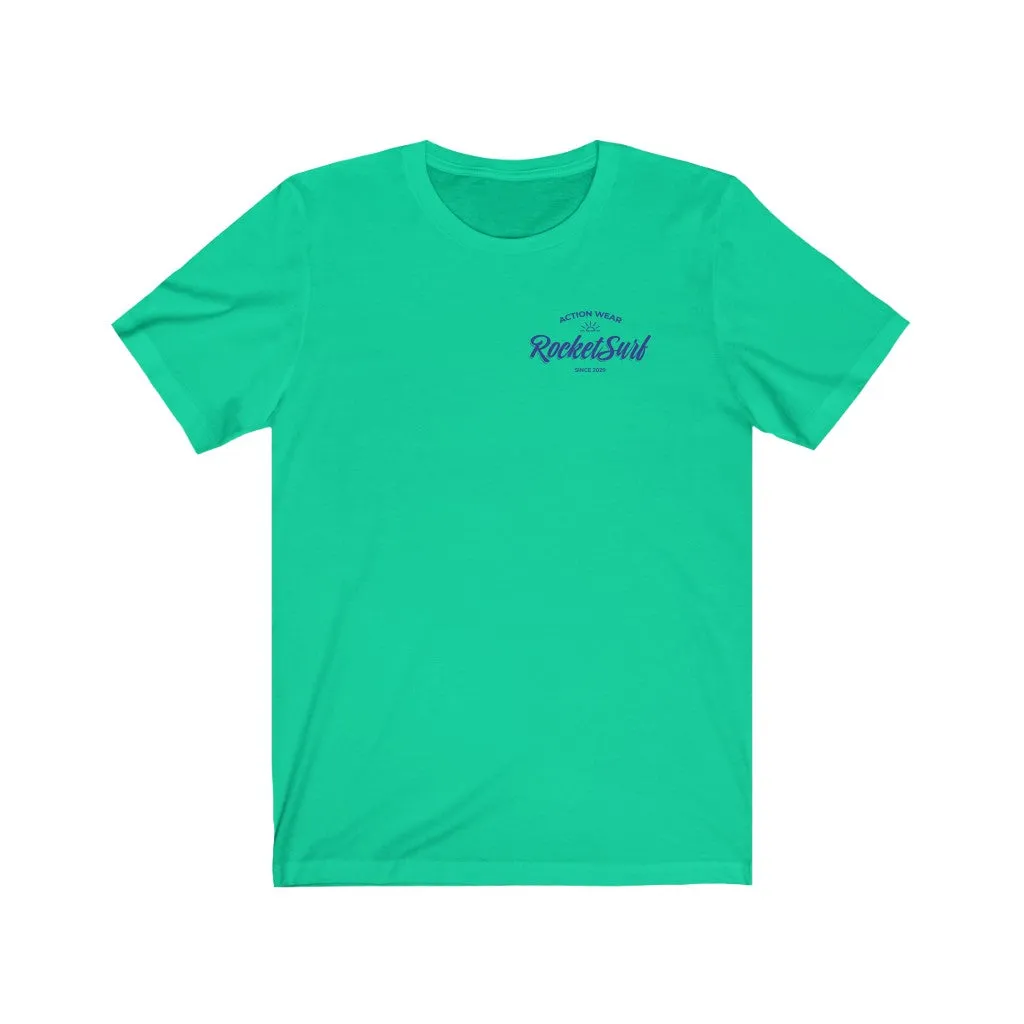 Life's A Beach Two-Sided Waves Unisex Short Sleeve Tee