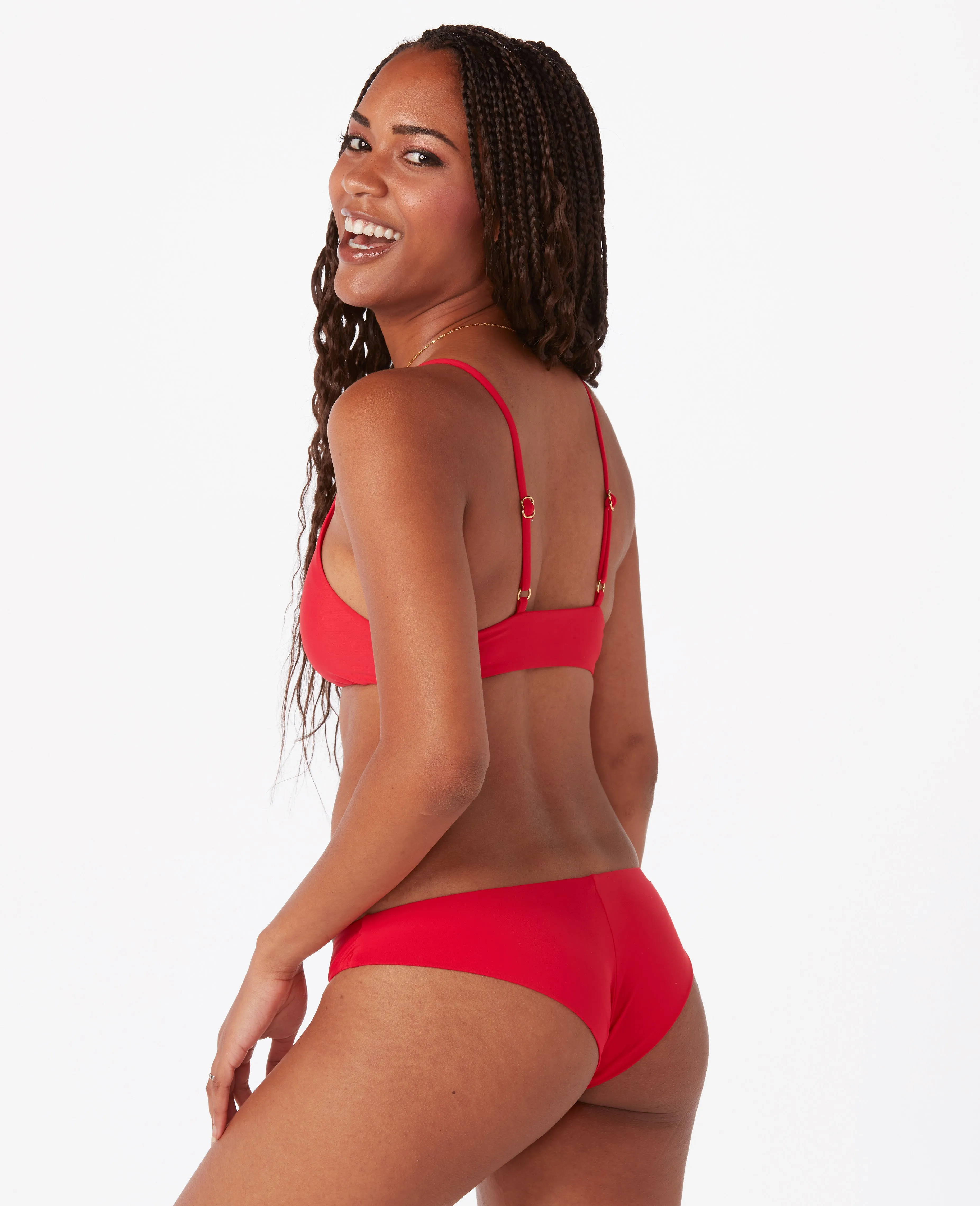 Lola Hybrid Top - Red