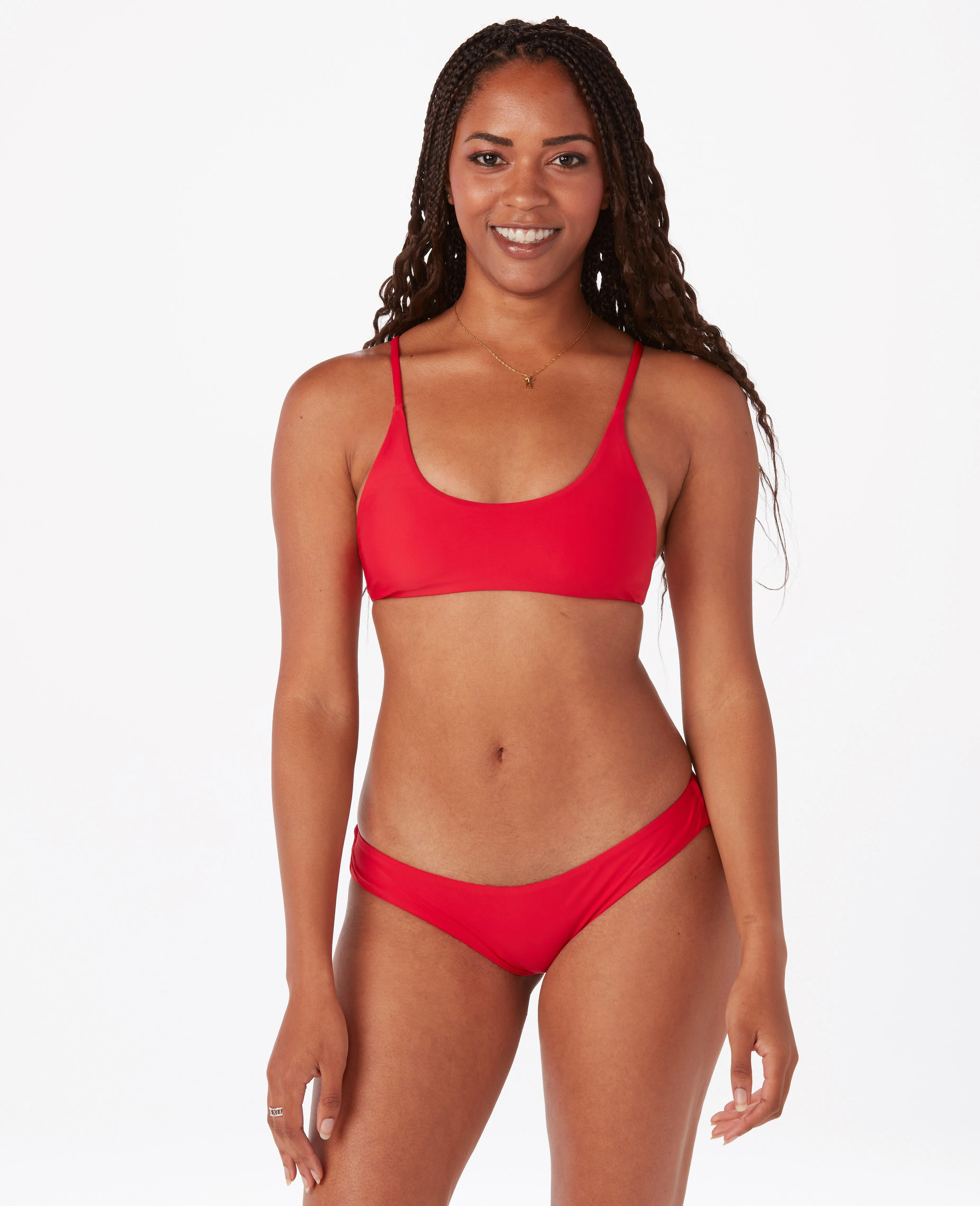 Lola Hybrid Top - Red