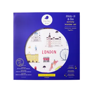 London Waterproof Reusable Sticker Play Set, Educational