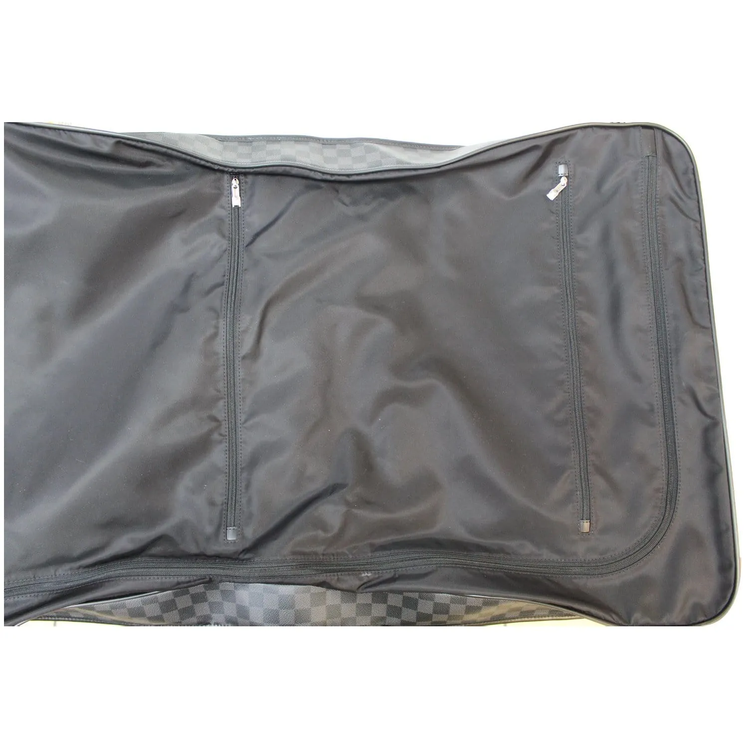 LOUIS VUITTON 3 Hangers Damier Graphite Garment Bag Black - 15% OFF