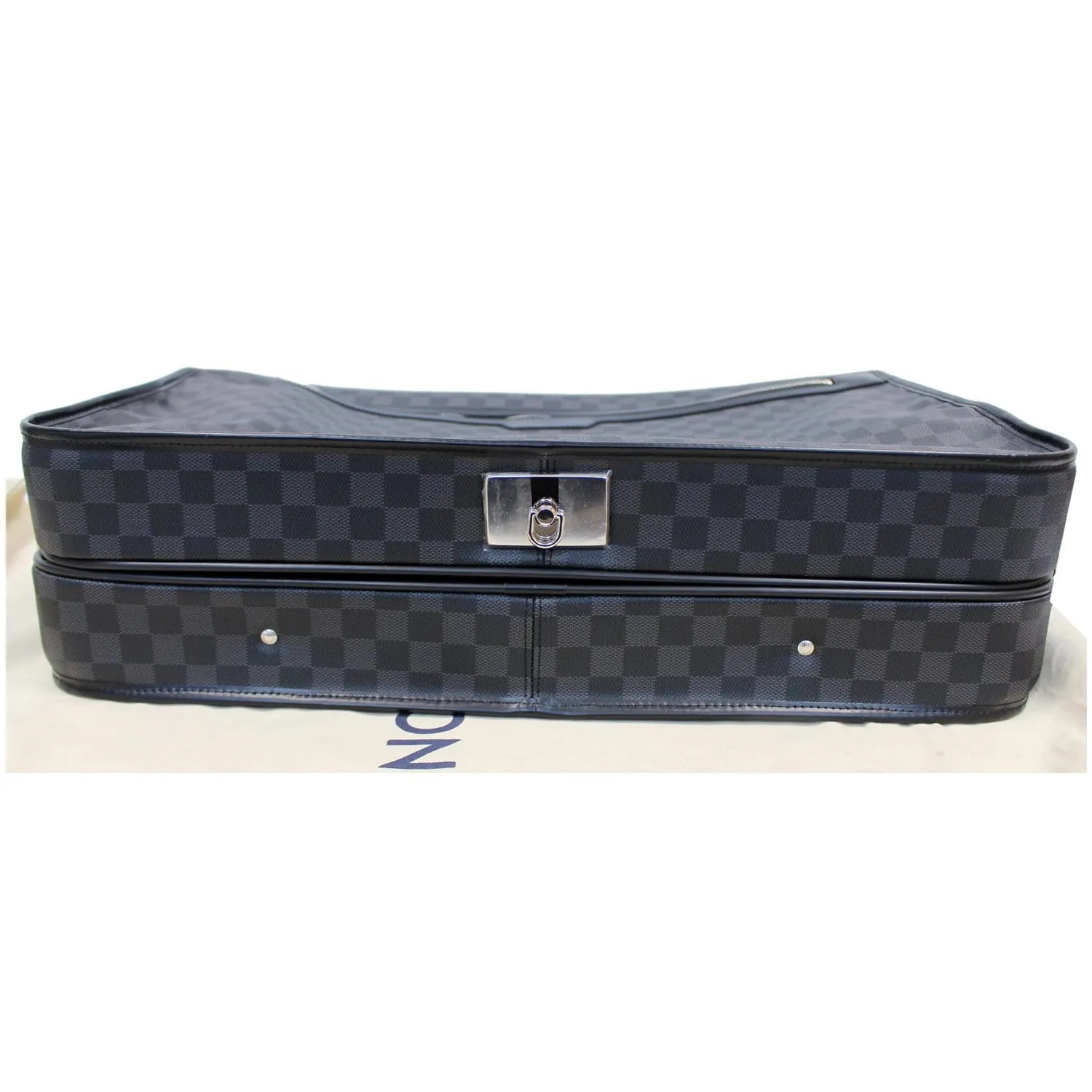 LOUIS VUITTON 3 Hangers Damier Graphite Garment Bag Black - 15% OFF