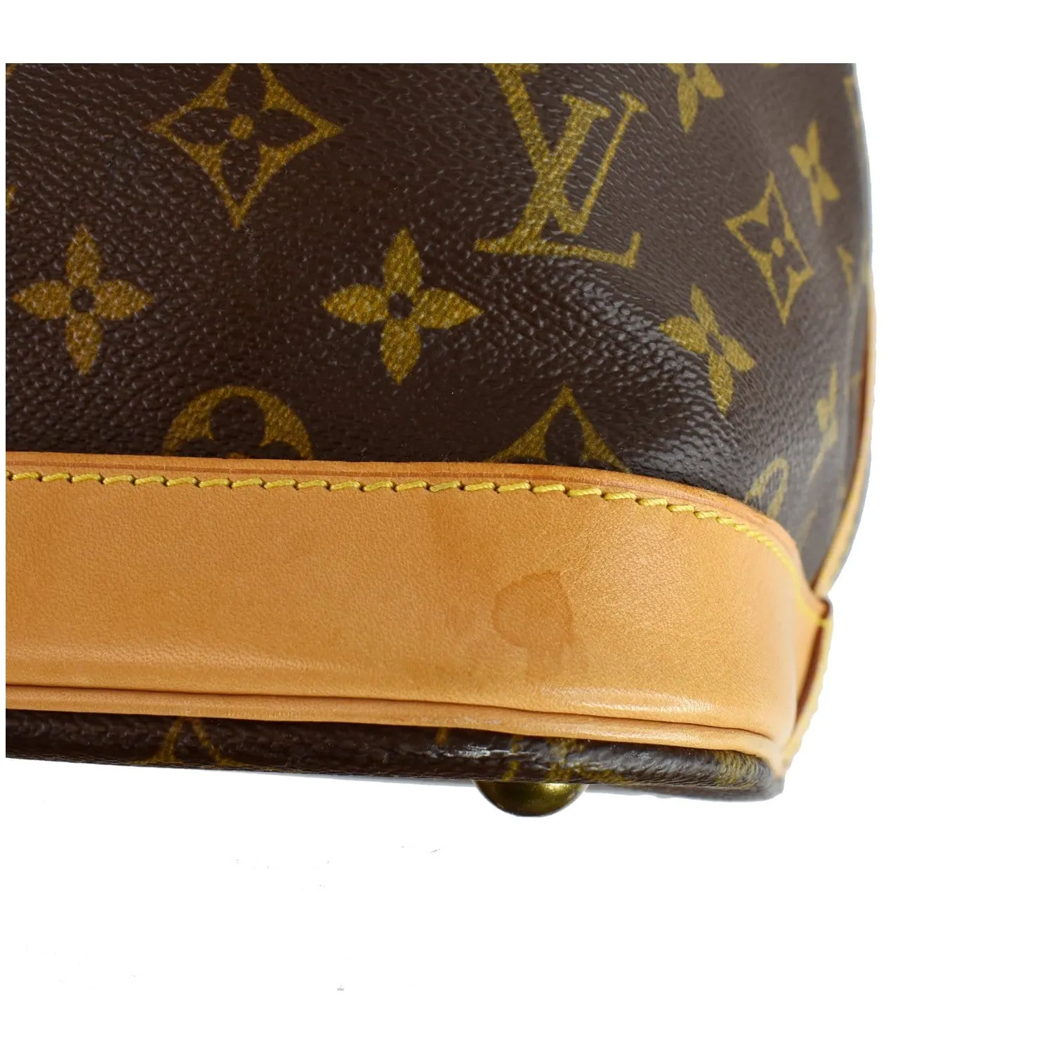 LOUIS VUITTON Cruiser 45 Monogram Canvas Travel Bag Brown