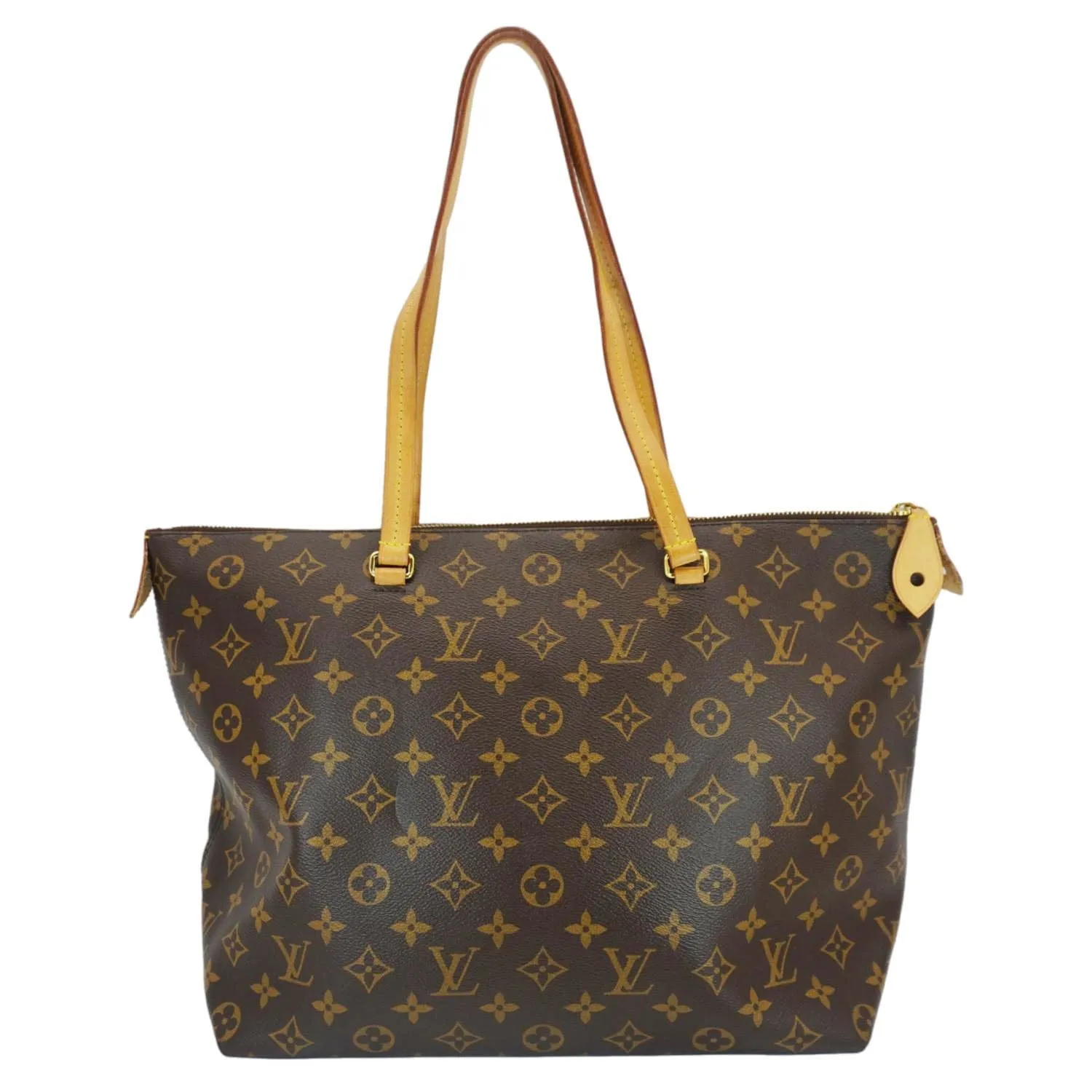 LOUIS VUITTON Iena PM Monogram Canvas Shoulder Bag Brown