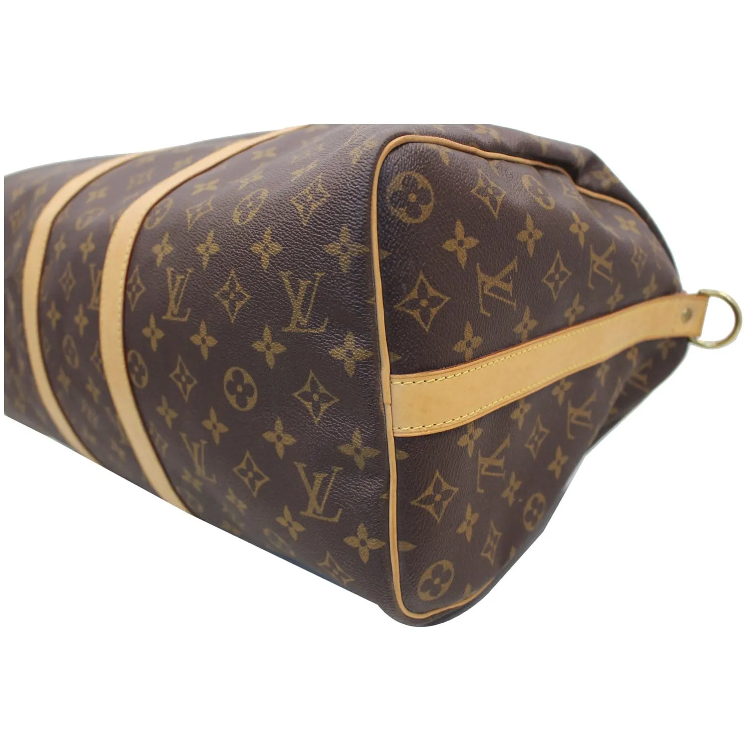 LOUIS VUITTON Keepall 45 Bandouliere  Monogram Canvas Travel Bag Brown - 15% OFF